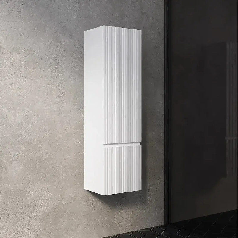 Шкаф пенал AQUAme S1 33 AQM9001WH подвесной цвет Белый глянцевый, купить, цена, заказать, магазин, доставка, скидка, промокод, купить, цена, заказать, магазин, доставка, скидка, промокод