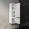 Шкаф пенал AQUAme S1 33 AQM9001WH подвесной цвет Белый глянцевый, купить, цена, заказать, магазин, доставка, скидка, промокод, купить, цена, заказать, магазин, доставка, скидка, промокод
