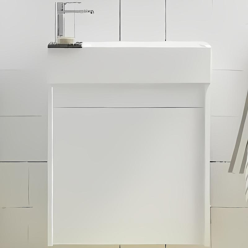 Тумба под раковину Art&Max Family-500-1D-SO-BL подвесная Белый глянец, купить, цена, заказать, магазин, доставка, скидка, промокод, купить, цена, заказать, магазин, доставка, скидка, промокод