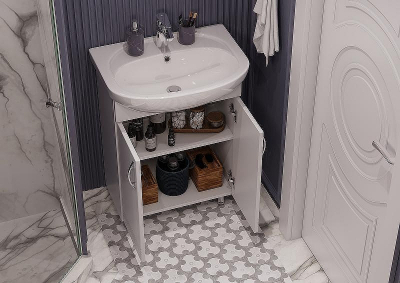 Тумба под раковину Aquaton Онда 60 1A122801ON010 Белая