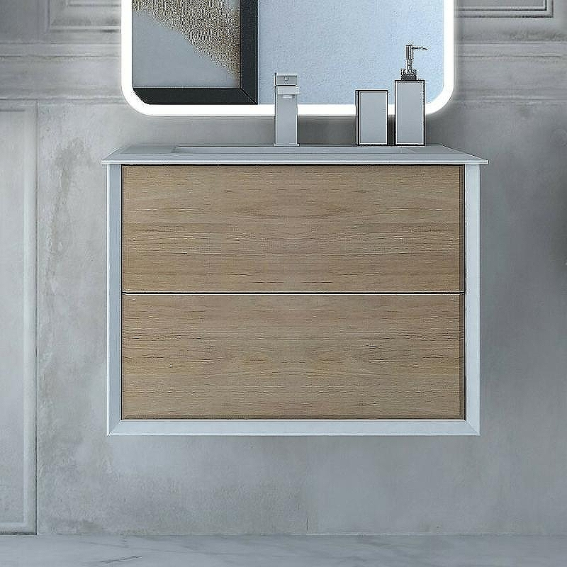 Тумба под раковину Cezares Bellagio 70 54716 подвесная Rovere tabacco, купить, цена, заказать, магазин, доставка, скидка, промокод, купить, цена, заказать, магазин, доставка, скидка, промокод