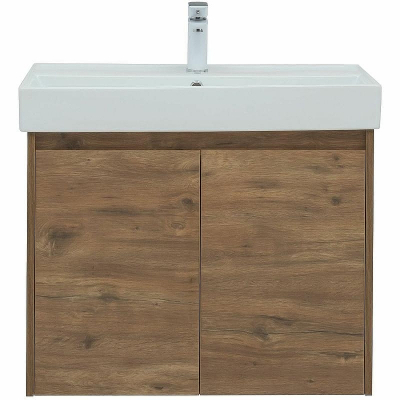 Тумба под раковину Aquanet Nova Lite 75 298852 подвесная Дуб рустикальный