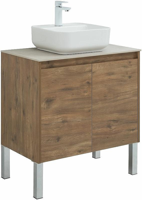 Тумба под раковину Aquanet Nova Lite 75 298852 подвесная Дуб рустикальный, купить, цена, заказать, магазин, доставка, скидка, промокод, купить, цена, заказать, магазин, доставка, скидка, промокод
