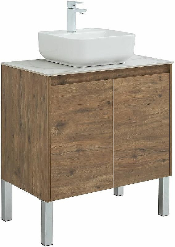 Тумба под раковину Aquanet Nova Lite 75 298852 подвесная Дуб рустикальный, купить, цена, заказать, магазин, доставка, скидка, промокод, купить, цена, заказать, магазин, доставка, скидка, промокод