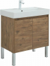 Тумба под раковину Aquanet Nova Lite 75 298852 подвесная Дуб рустикальный, купить, цена, заказать, магазин, доставка, скидка, промокод, купить, цена, заказать, магазин, доставка, скидка, промокод