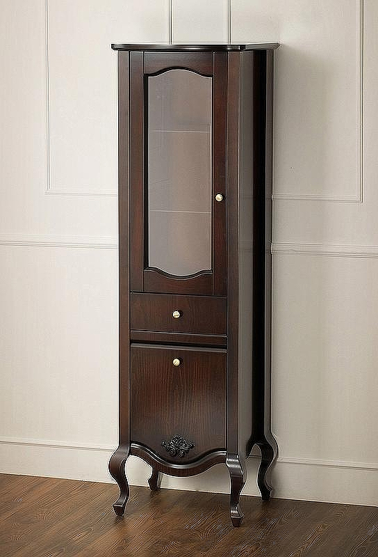 Шкаф пенал Migliore Impero 48 L 26653 Орех, купить, цена, заказать, магазин, доставка, скидка, промокод, купить, цена, заказать, магазин, доставка, скидка, промокод