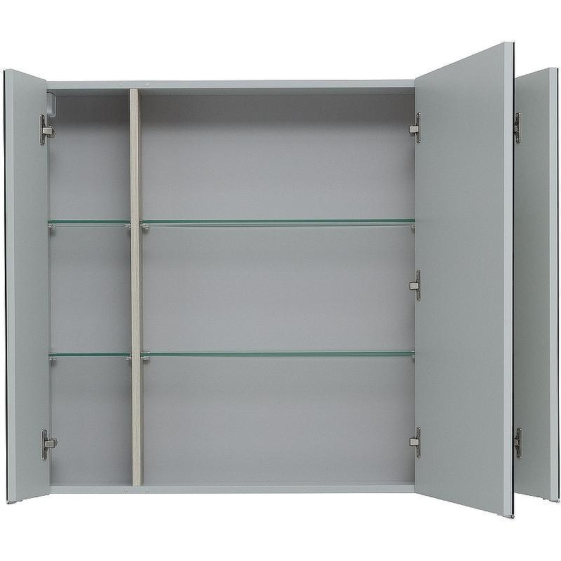 Зеркальный шкаф Aquanet Алвита New 90 303895 Серый матовый, купить, цена, заказать, магазин, доставка, скидка, промокод, купить, цена, заказать, магазин, доставка, скидка, промокод