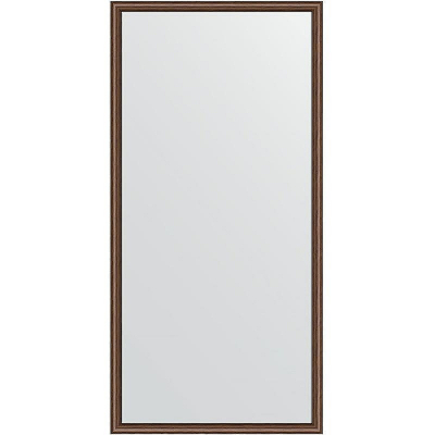 Зеркало Evoform Definite 98х48 BY 0689 в багетной раме - Орех 22