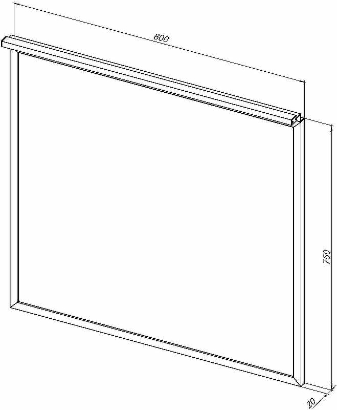 Зеркало Allen Brau Priority 80 1.31015.02 с подсветкой Серебро браш, купить, цена, заказать, магазин, доставка, скидка, промокод, купить, цена, заказать, магазин, доставка, скидка, промокод