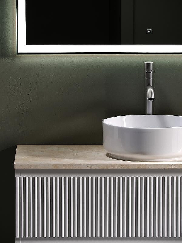 Тумба под раковину Sancos Snob R 100 SNR100W подвесная Bianco, купить, цена, заказать, магазин, доставка, скидка, промокод, купить, цена, заказать, магазин, доставка, скидка, промокод