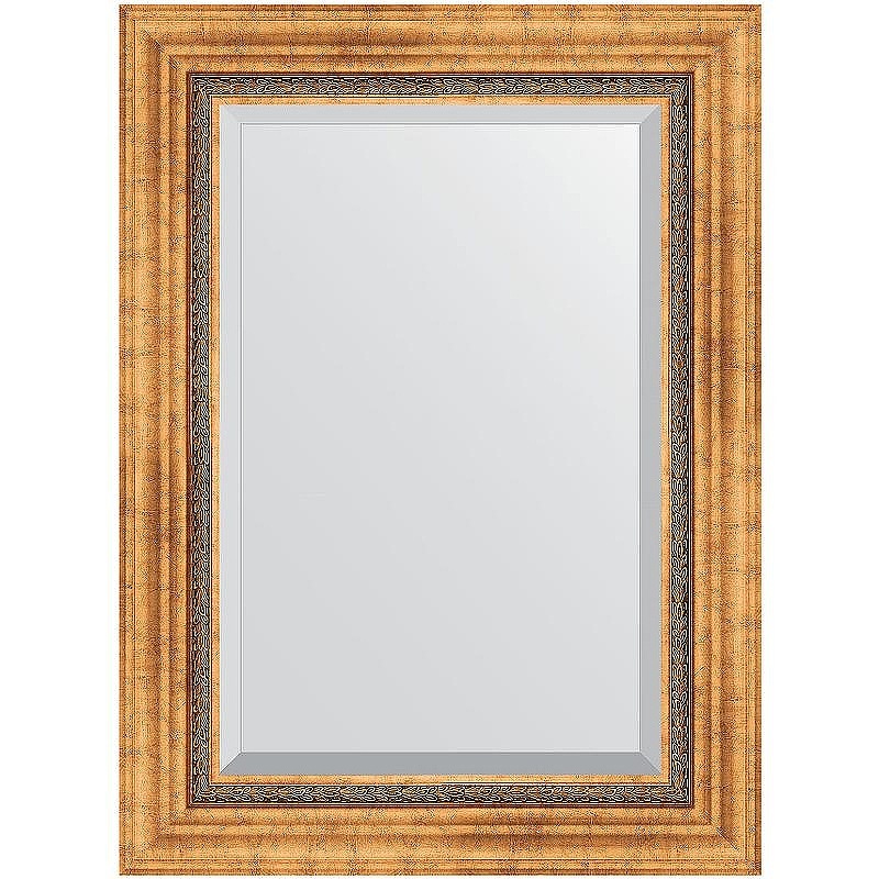 Зеркало Evoform Exclusive 76х56 BY 3386 с фацетом в багетной раме - Римское золото 88, купить, цена, заказать, магазин, доставка, скидка, промокод, купить, цена, заказать, магазин, доставка, скидка, промокод