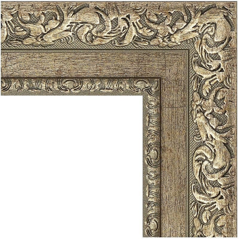 Зеркало Evoform Exclusive 115х55 BY 3487 с фацетом в багетной раме - Виньетка античное серебро 85, купить, цена, заказать, магазин, доставка, скидка, промокод, купить, цена, заказать, магазин, доставка, скидка, промокод