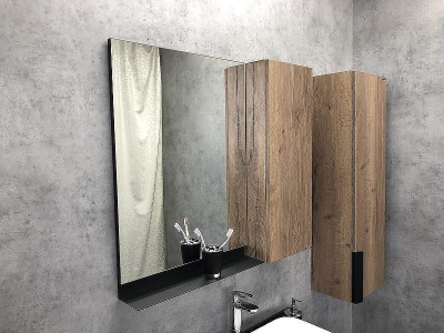 Зеркало со шкафом Comforty Кельн 90 00004147987 Дуб темный