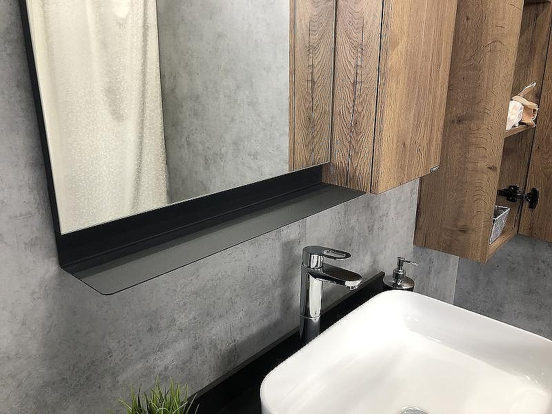 Зеркало со шкафом Comforty Кельн 90 00004147987 Дуб темный, купить, цена, заказать, магазин, доставка, скидка, промокод, купить, цена, заказать, магазин, доставка, скидка, промокод