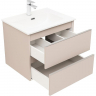 Тумба под раковину Aquanet Вега 60 329583 подвесная Бежевая, купить, цена, заказать, магазин, доставка, скидка, промокод, купить, цена, заказать, магазин, доставка, скидка, промокод