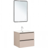 Тумба под раковину Aquanet Вега 60 329583 подвесная Бежевая, купить, цена, заказать, магазин, доставка, скидка, промокод, купить, цена, заказать, магазин, доставка, скидка, промокод