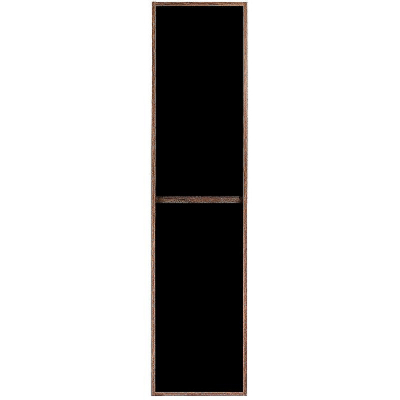 Шкаф пенал VIANT Люксембург 40 VLUX400CH-PENP подвесной Черный матовый Кейптаун