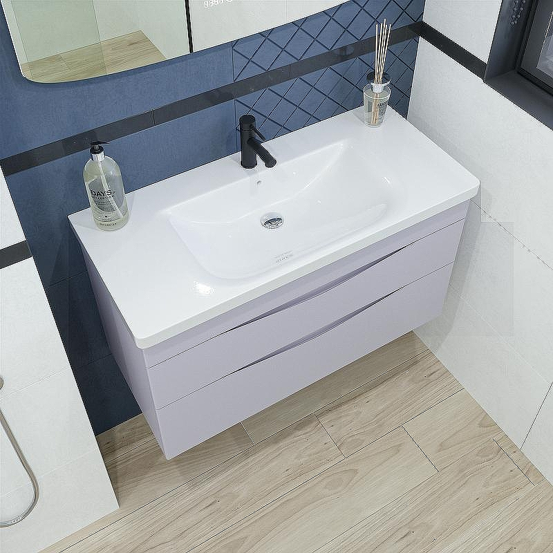 Тумба под раковину Caprigo Lento 100 36214-SF028 подвесная Серая матовая, купить, цена, заказать, магазин, доставка, скидка, промокод, купить, цена, заказать, магазин, доставка, скидка, промокод