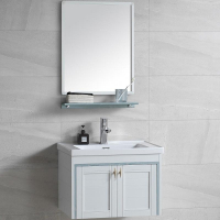 Комплект мебели для ванной River Amalia 705 BU 10000003938 Белый Голубой, купить, цена, заказать, магазин, доставка, скидка, промокод, купить, цена, заказать, магазин, доставка, скидка, промокод