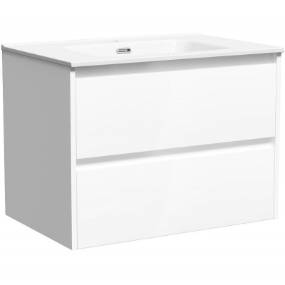 Тумба под раковину Sancos Libra 70 LB70W подвесная Белый глянец