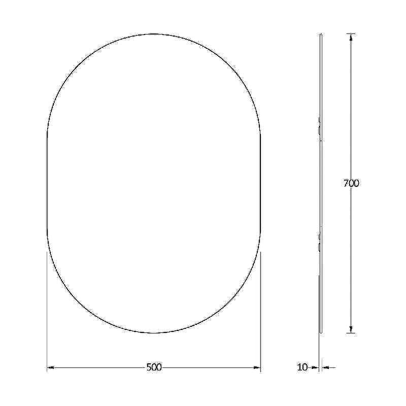 Зеркало Evoform Colora 70х50 BY 0463 с окантовкой - Черный цвет, купить, цена, заказать, магазин, доставка, скидка, промокод, купить, цена, заказать, магазин, доставка, скидка, промокод