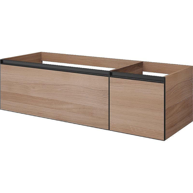 Тумба под раковину Boheme Armadi Art Quatro 2 140 790-M2-140-W-A подвесная Ива профиль Антрацит, купить, цена, заказать, магазин, доставка, скидка, промокод, купить, цена, заказать, магазин, доставка, скидка, промокод