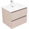 Тумба под раковину Aquanet Вега 2.0 60 337941 подвесная Бежевая, купить, цена, заказать, магазин, доставка, скидка, промокод, купить, цена, заказать, магазин, доставка, скидка, промокод
