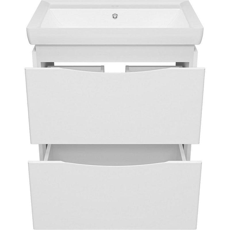 Тумба с раковиной Misty Венера 70 УТ000001779 Белая, купить, цена, заказать, магазин, доставка, скидка, промокод, купить, цена, заказать, магазин, доставка, скидка, промокод