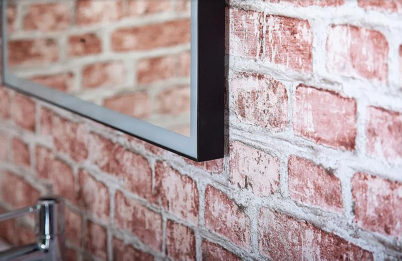 Зеркало Бриклаер Лофт 60 4627125415623 с подсветкой Черное с бесконтактным выключателем, купить, цена, заказать, магазин, доставка, скидка, промокод, купить, цена, заказать, магазин, доставка, скидка, промокод