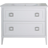 Тумба под раковину ASB-Woodline Рома 100Н 10851 Белая, купить, цена, заказать, магазин, доставка, скидка, промокод, купить, цена, заказать, магазин, доставка, скидка, промокод