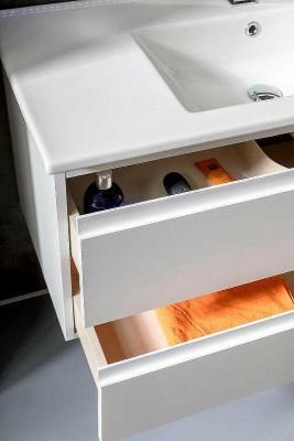 Тумба под раковину Boheme Armadi Art Capolda 100 849-100-W подвесная Белая