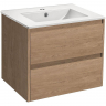 Тумба под раковину Vincea Gio 60 VMC-2G600NO подвесная N.Oak, купить, цена, заказать, магазин, доставка, скидка, промокод, купить, цена, заказать, магазин, доставка, скидка, промокод