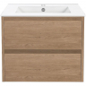 Тумба под раковину Vincea Gio 60 VMC-2G600NO подвесная N.Oak, купить, цена, заказать, магазин, доставка, скидка, промокод, купить, цена, заказать, магазин, доставка, скидка, промокод