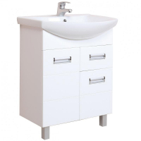 Тумба под раковину Onika Балтика 60 1 ящик Белая, купить, цена, заказать, магазин, доставка, скидка, промокод, купить, цена, заказать, магазин, доставка, скидка, промокод