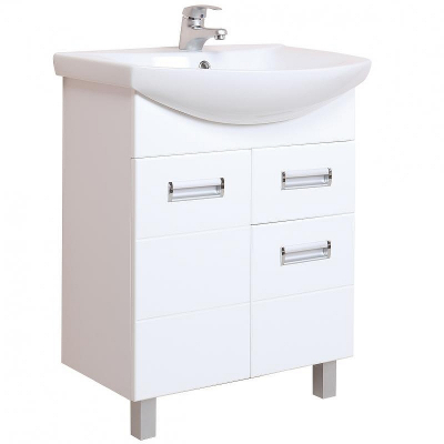 Тумба под раковину Onika Балтика 60 1 ящик Белая