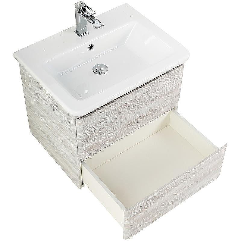 Тумба под раковину BelBagno 60 ALBANO-CER-600-2C-SO-RVB подвесная Rovere Vintage Bianco, купить, цена, заказать, магазин, доставка, скидка, промокод, купить, цена, заказать, магазин, доставка, скидка, промокод