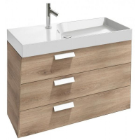 Тумба под раковину Jacob Delafon Rythmik 100 EB1310-E70 подвесная Арлингтонский дуб, купить, цена, заказать, магазин, доставка, скидка, промокод, купить, цена, заказать, магазин, доставка, скидка, промокод