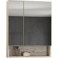 Зеркальный шкаф Comforty Парма 60 00004143488 Дуб дымчатый, купить, цена, заказать, магазин, доставка, скидка, промокод, купить, цена, заказать, магазин, доставка, скидка, промокод