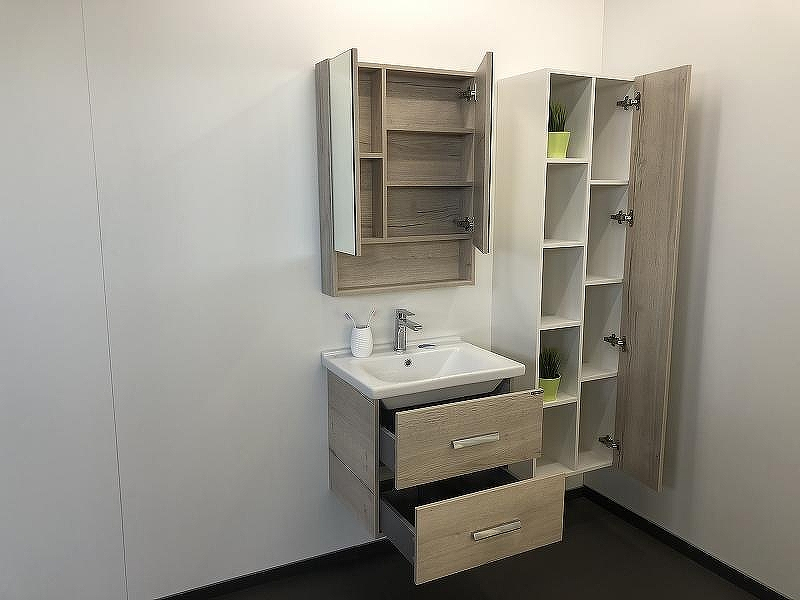 Зеркальный шкаф Comforty Парма 60 00004143488 Дуб дымчатый, купить, цена, заказать, магазин, доставка, скидка, промокод, купить, цена, заказать, магазин, доставка, скидка, промокод