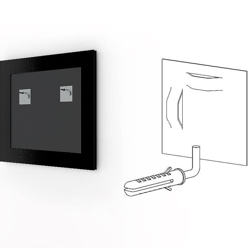 Зеркало Evoform Definite 62х62 BY 0776 в багетной раме - Алебастр 48, купить, цена, заказать, магазин, доставка, скидка, промокод, купить, цена, заказать, магазин, доставка, скидка, промокод
