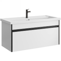 Тумба под раковину Aqwella Urban 100 URB0110W подвесная Белая, купить, цена, заказать, магазин, доставка, скидка, промокод, купить, цена, заказать, магазин, доставка, скидка, промокод