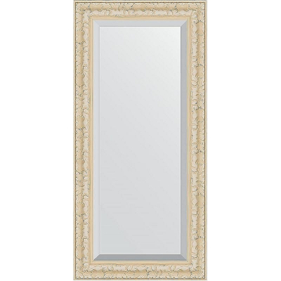 Зеркало Evoform Exclusive 115х55 BY 1242 с фацетом в багетной раме - Старый гипс 82