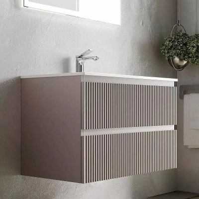 Тумба под раковину Sancos Snob R 100 SNR100SM подвесная Doha Soft