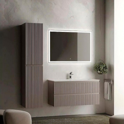 Тумба под раковину Sancos Snob R 100 SNR100SM подвесная Doha Soft