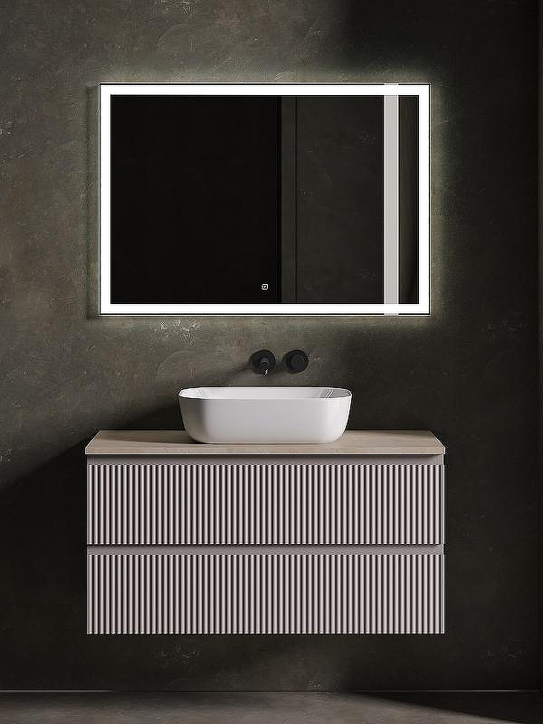 Тумба под раковину Sancos Snob R 100 SNR100SM подвесная Doha Soft, купить, цена, заказать, магазин, доставка, скидка, промокод, купить, цена, заказать, магазин, доставка, скидка, промокод