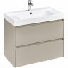 Тумба под раковину Roca Ona 80 A857630510 подвесная Бежево-серый матовый, купить, цена, заказать, магазин, доставка, скидка, промокод, купить, цена, заказать, магазин, доставка, скидка, промокод