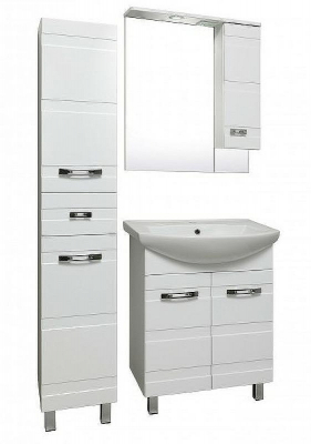 Тумба под раковину Runo Турин 65 УТ000002093 Белая