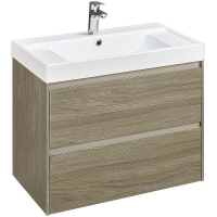 Тумба под раковину Roca Ona 80 A857630511 подвесная Темный вяз, купить, цена, заказать, магазин, доставка, скидка, промокод, купить, цена, заказать, магазин, доставка, скидка, промокод