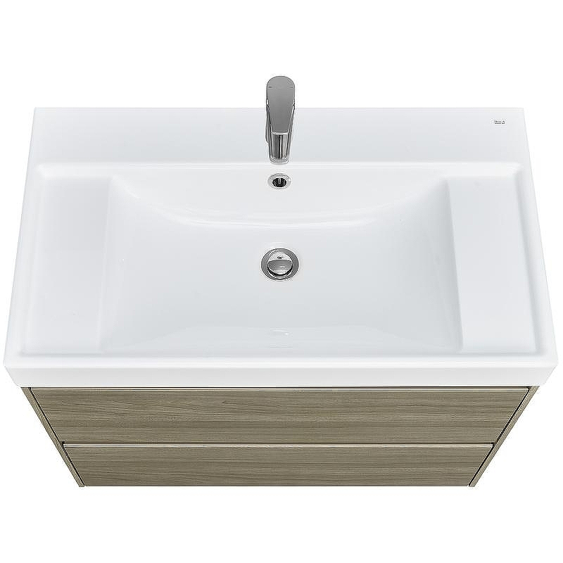 Тумба под раковину Roca Ona 80 A857630511 подвесная Темный вяз, купить, цена, заказать, магазин, доставка, скидка, промокод, купить, цена, заказать, магазин, доставка, скидка, промокод