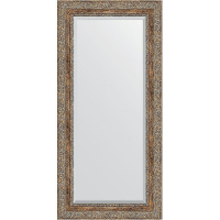 Зеркало Evoform Exclusive 115х55 BY 3488 с фацетом в багетной раме - Виньетка античная бронза 85, купить, цена, заказать, магазин, доставка, скидка, промокод, купить, цена, заказать, магазин, доставка, скидка, промокод